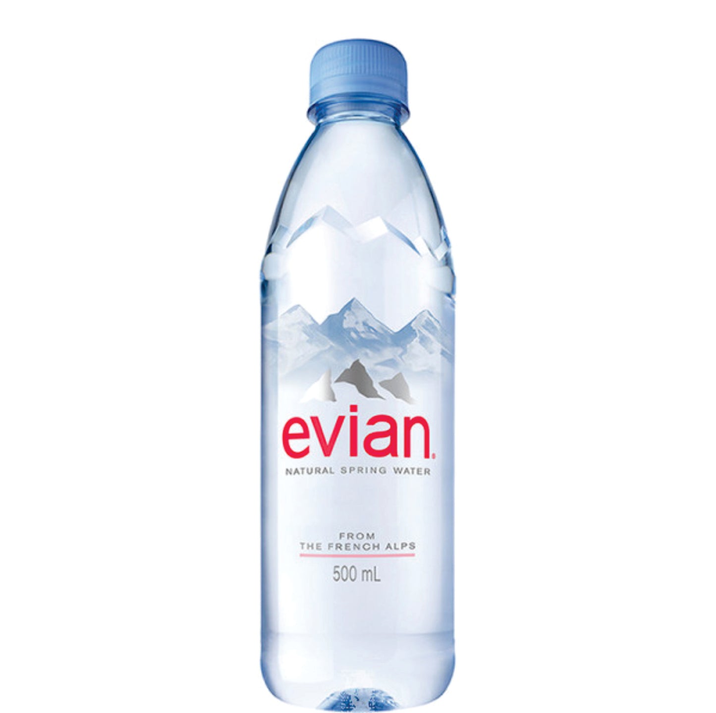 Evian Natural Bottled Mineral Still Water 500ml