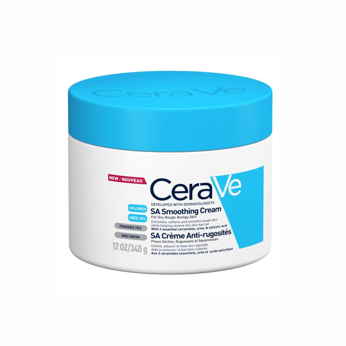 Cerave SA Smoothing Salicylic Acid Cream Pot 340g