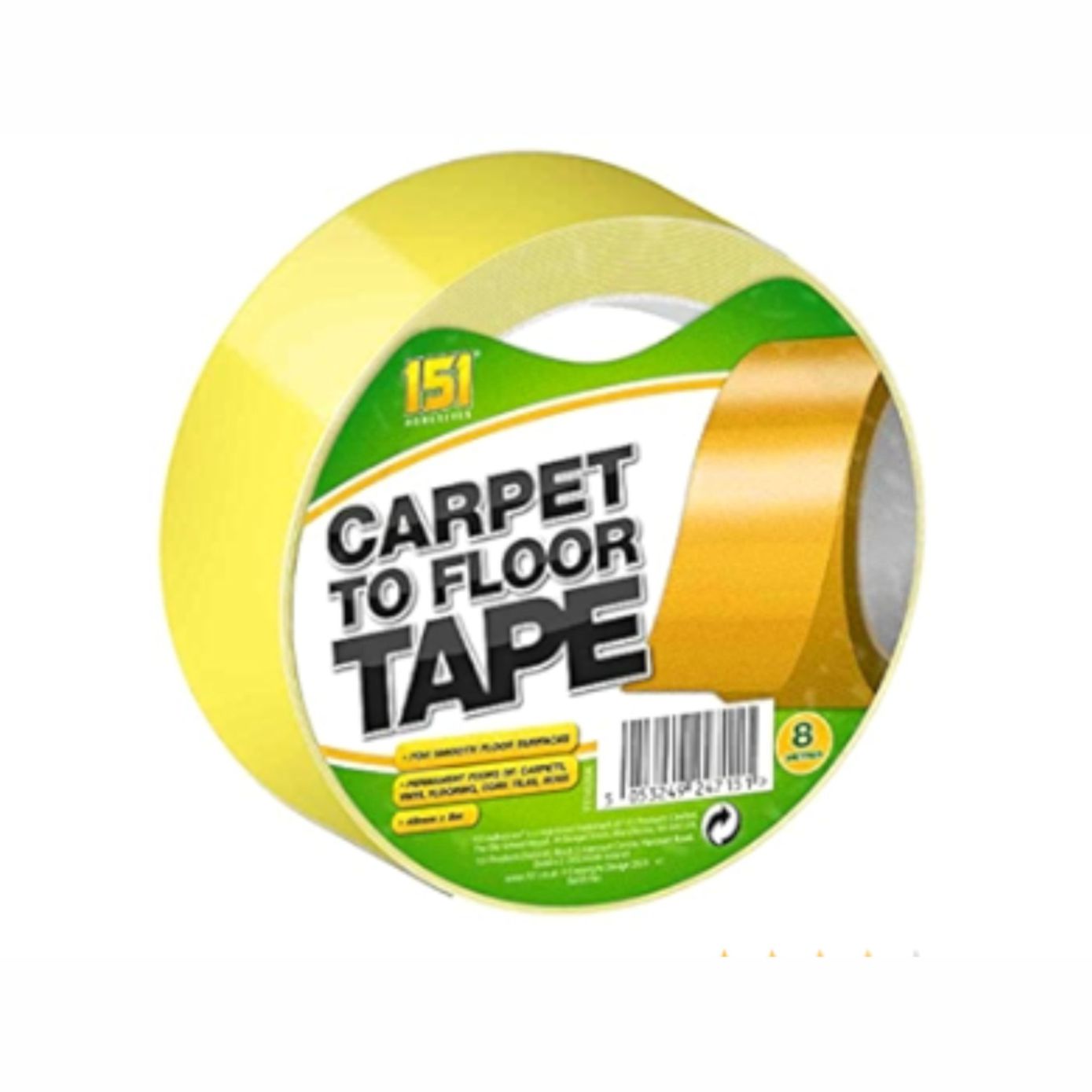 151 Carpet to Floor Tape 8 Meter, ensuring a stable and safe surface
