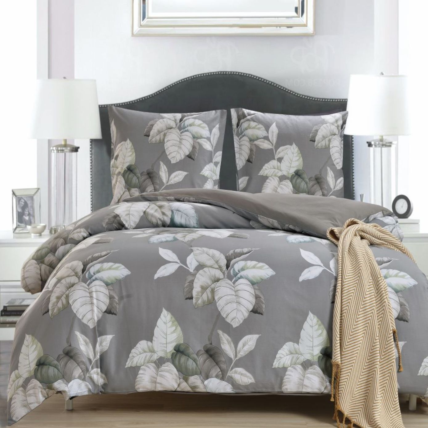 London Home King Size 4 PCS Duvet Cover