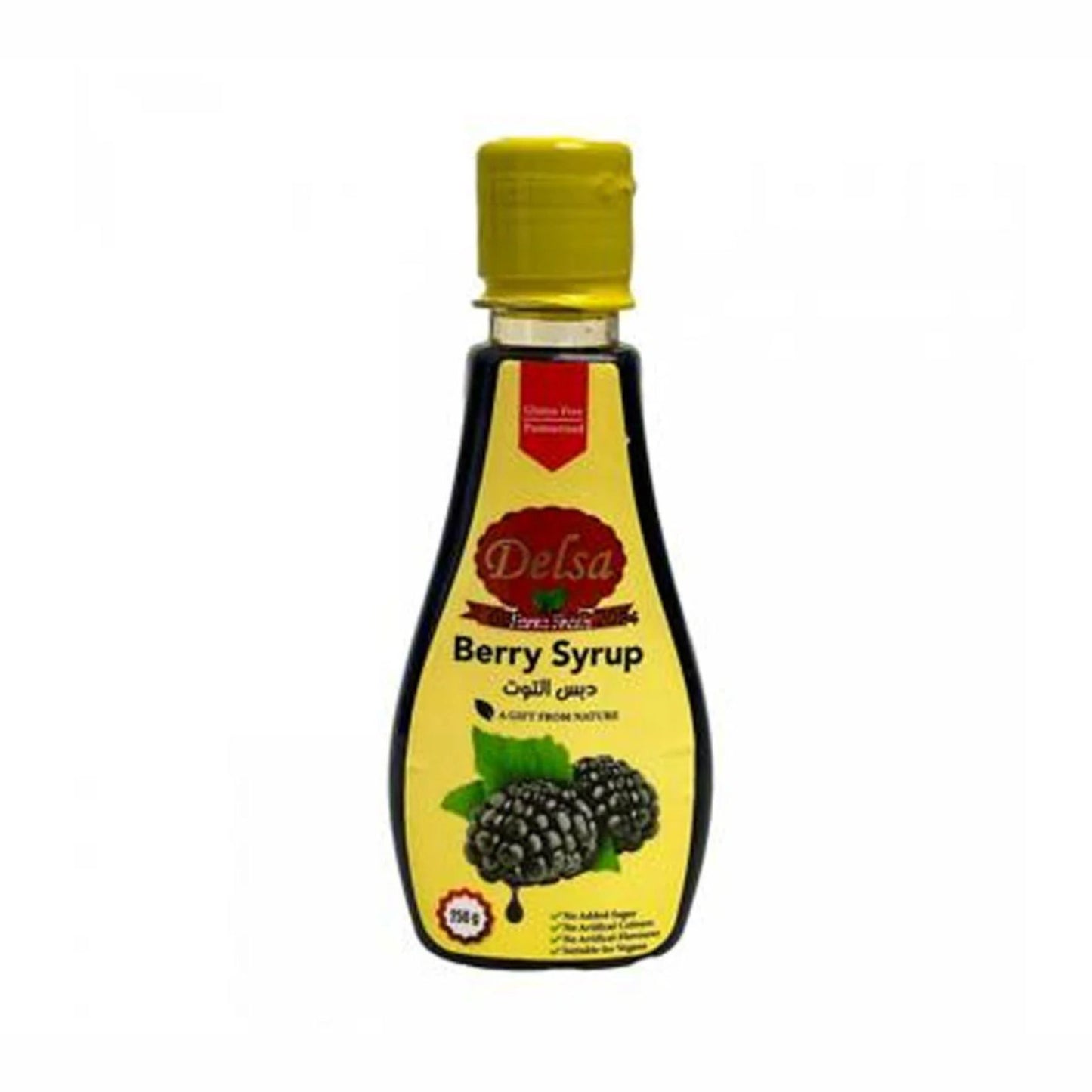 Delsa Berry Syrup 250 gram, Perfect for drizzling on pancakes, desserts