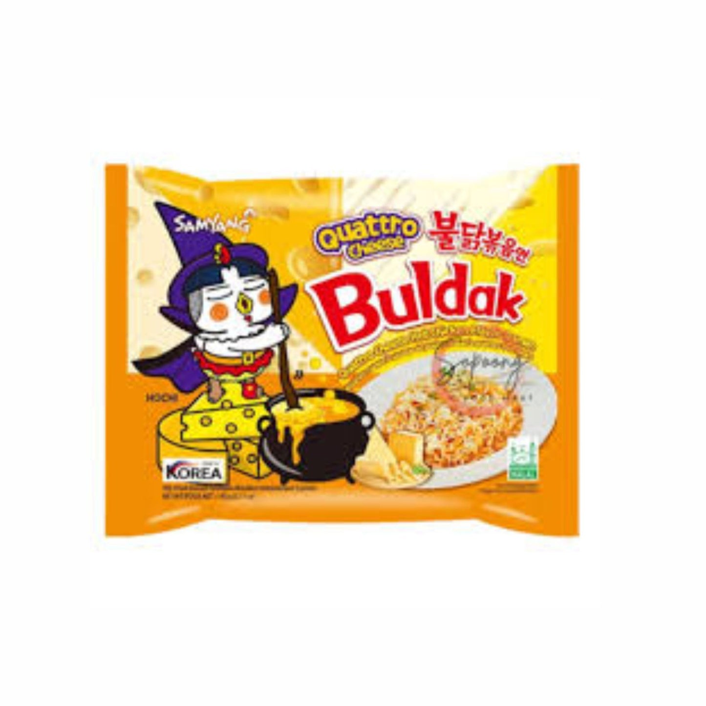 Samyang Buldak Quattro Cheese Hot Chicken Flavour Ramen -145g