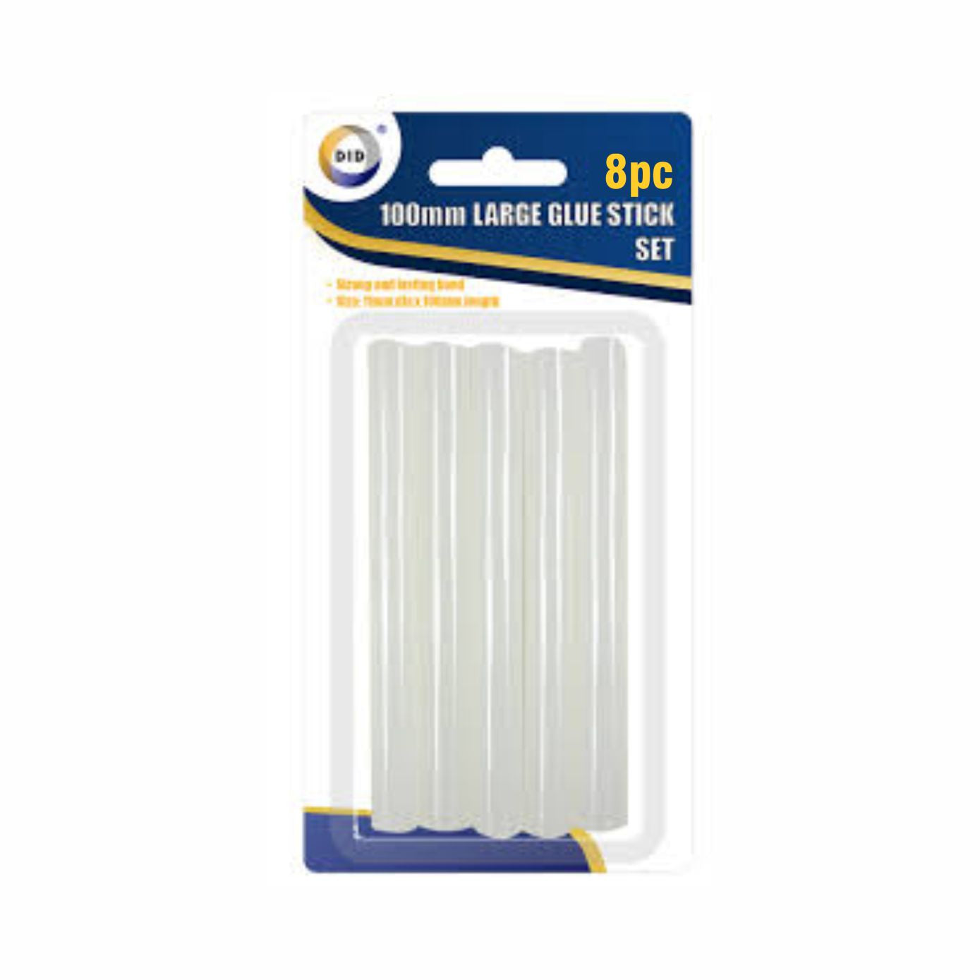 8pc 100mm Large Glue Stick Set