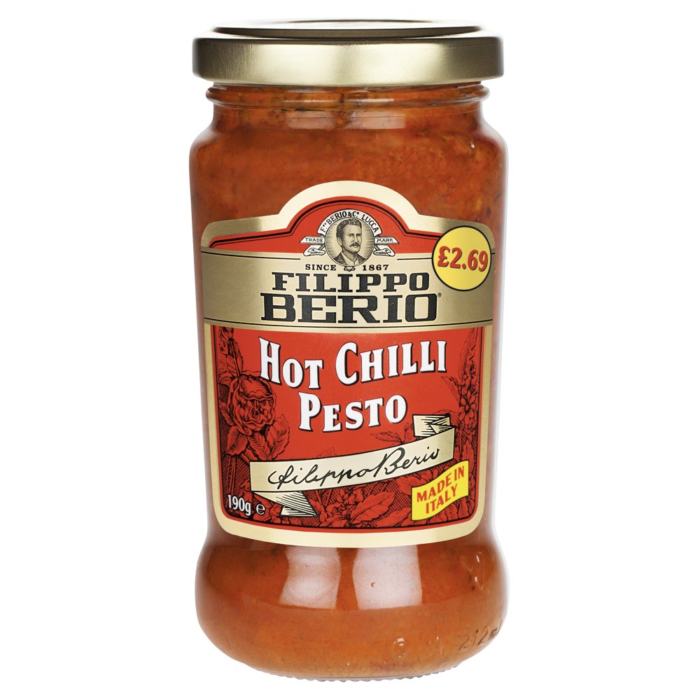 Filippo Berio Hot Chilli Pesto 190g