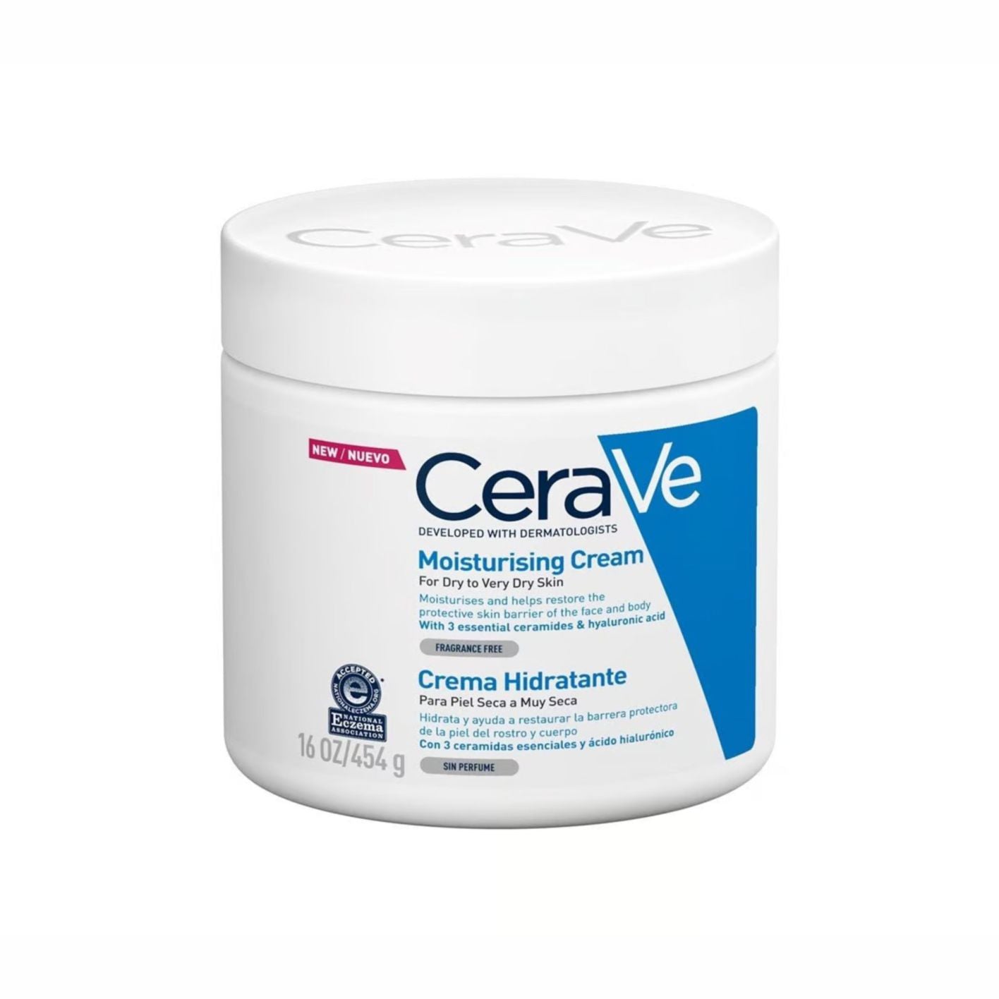 Cerave Moisturizing Cream Dry to Very Dry Skin 454g