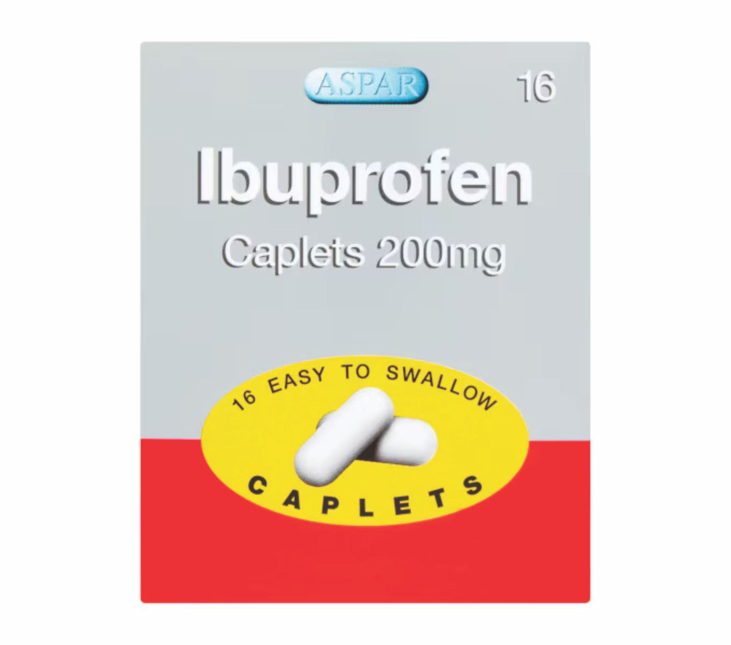 Aspar Ibuprofen Caplets