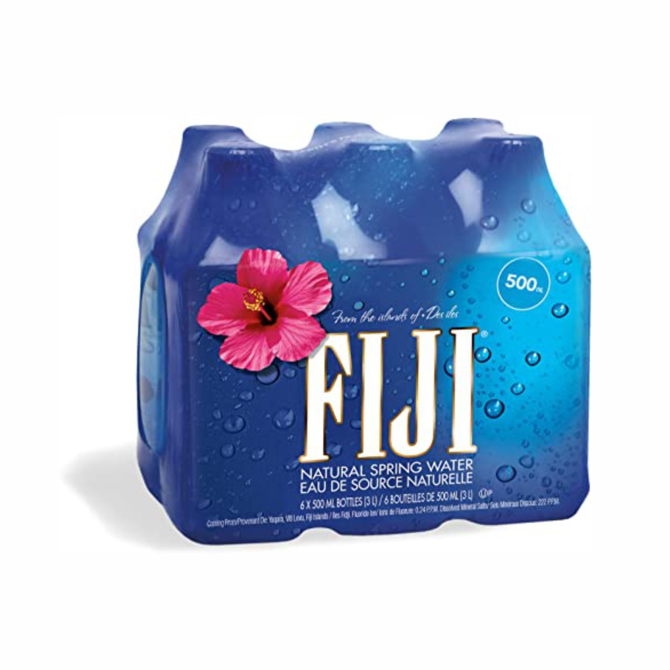 Fiji Natural Artesian Mineral Water 500ml Pack of 6