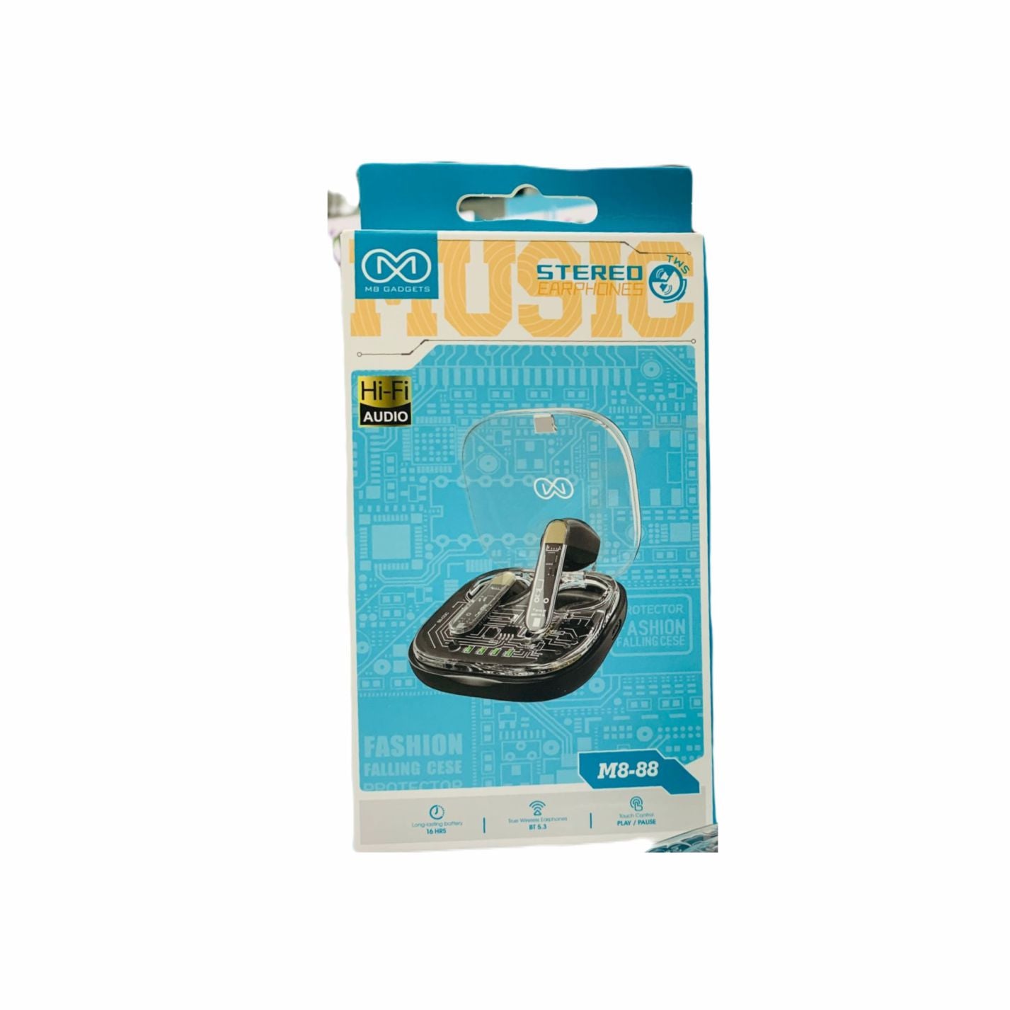 MB Gadgets Transparent Earphones M8-88