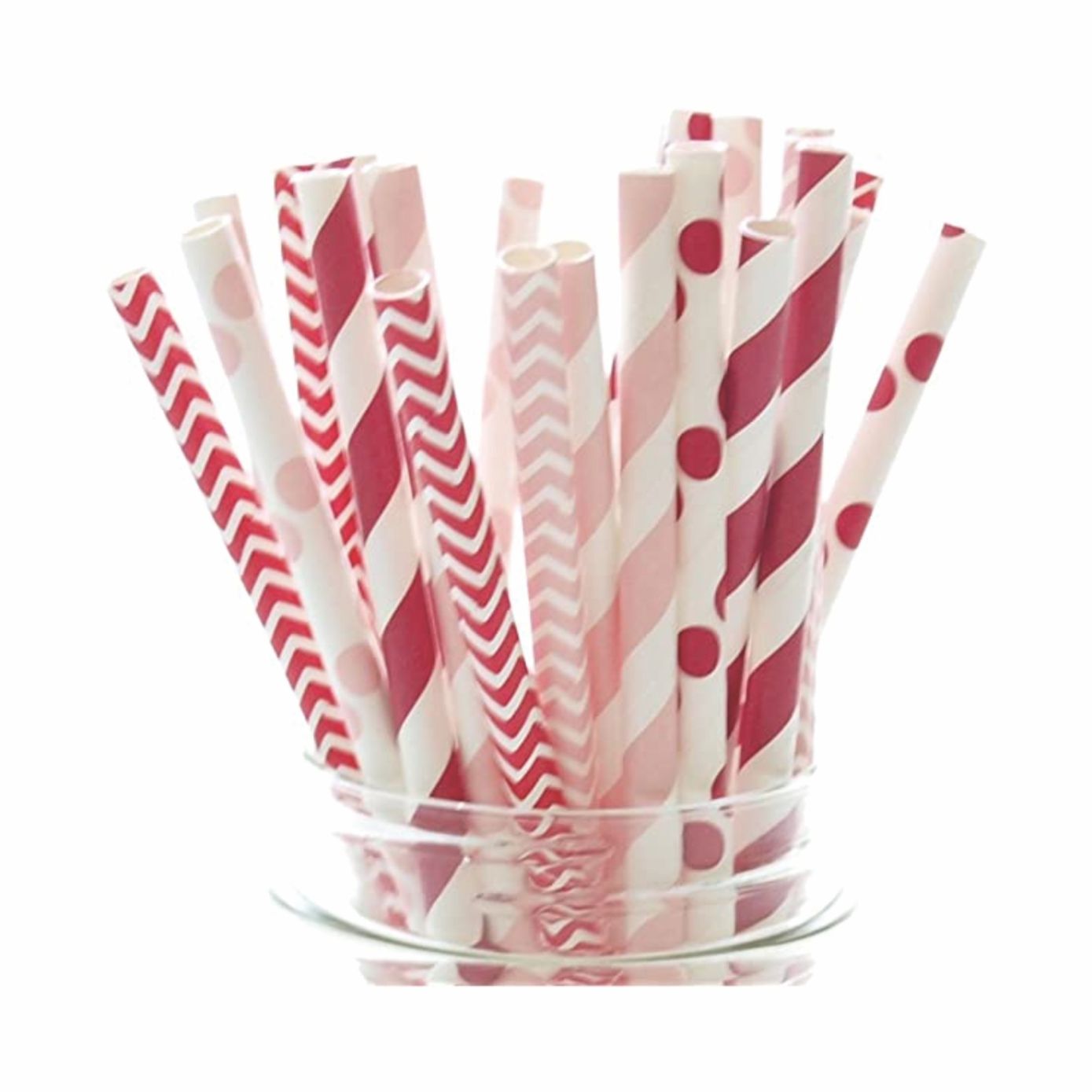 Eco-friendly paper straws for a sustainable choice 25 pcs