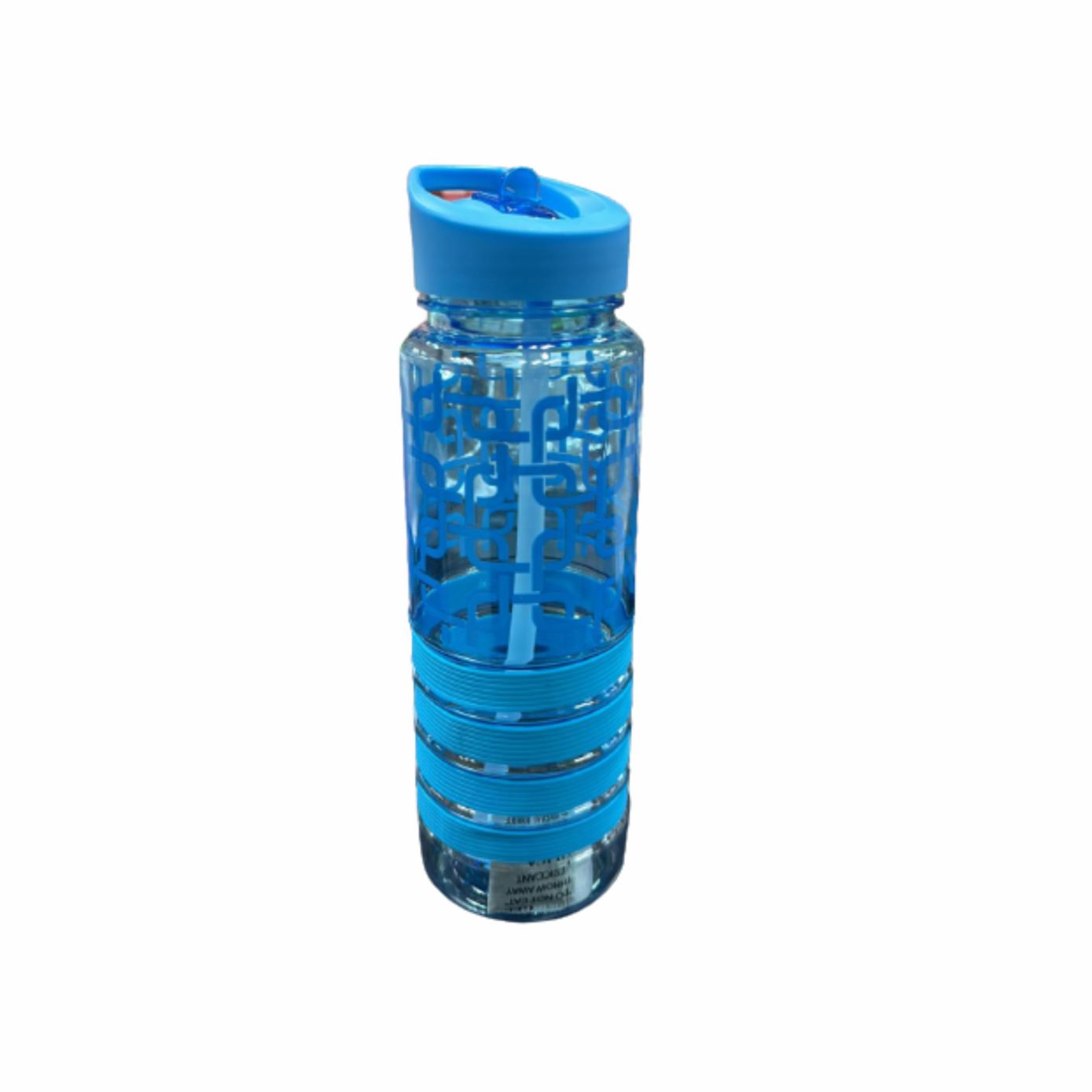 Plastic Straw Water Bottle 700ml, Durable and easy to use