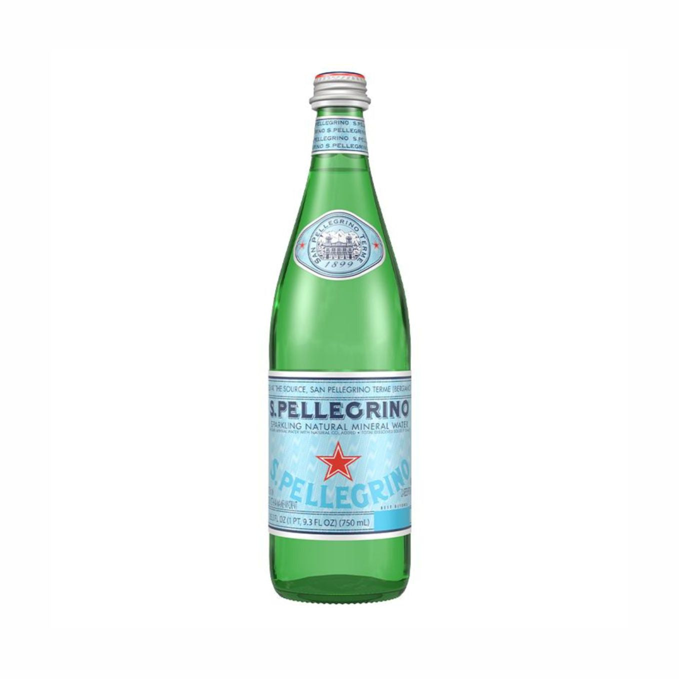 San Pellegrino Sparkling Natural Mineral Water 750ml