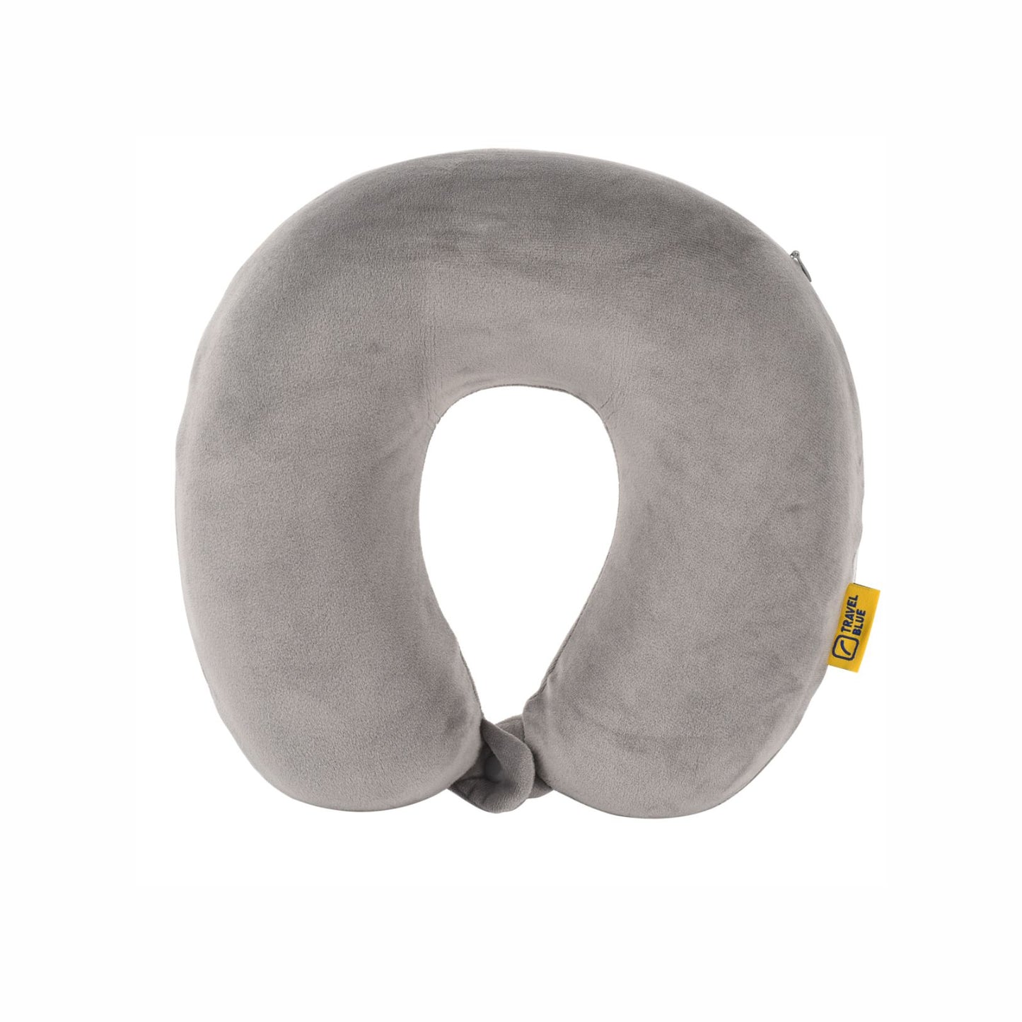 Memory Foam Travel Neck Pillow - Grey