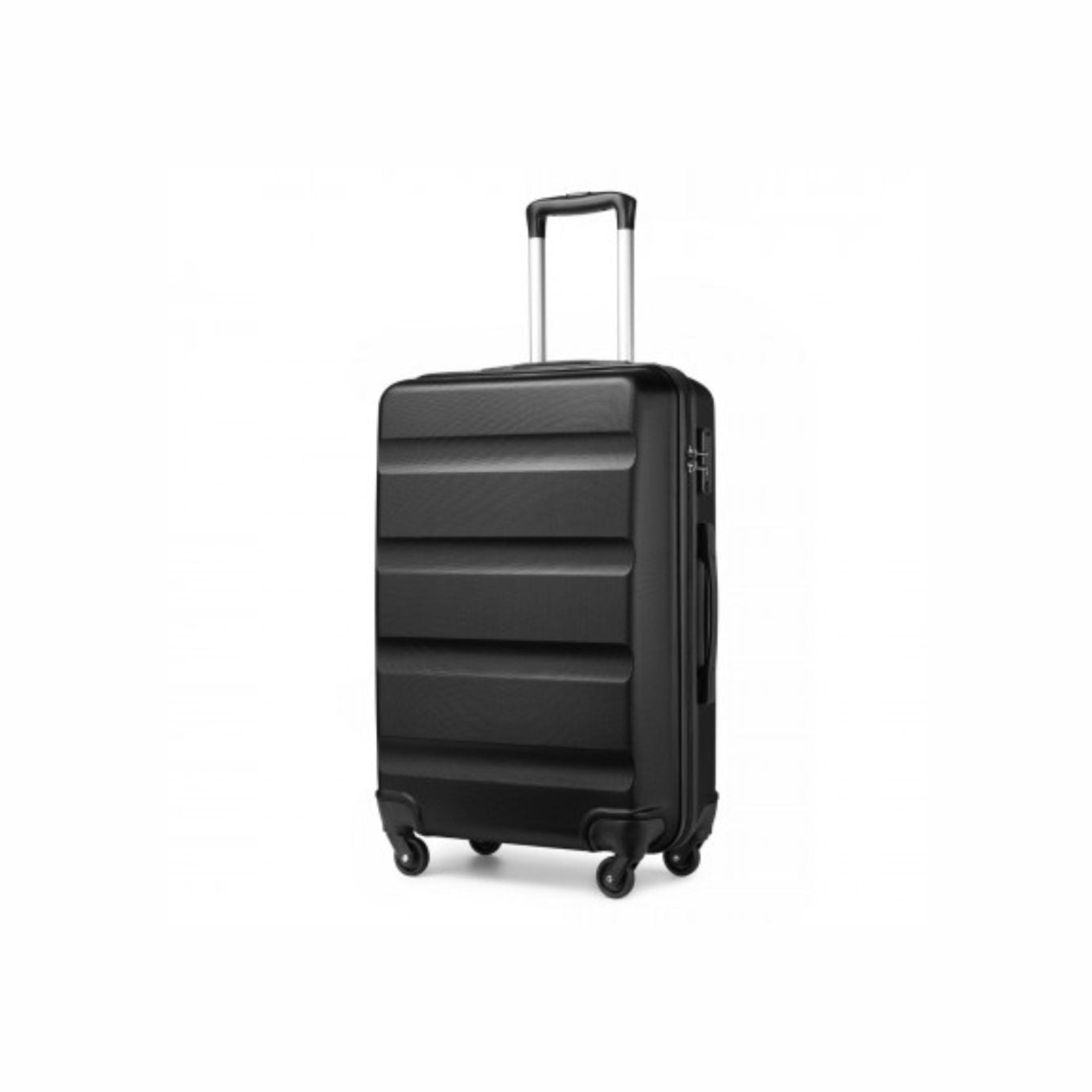 Luggage suitcase 24 inch - Lightweight ABS Hardshell With Secure TSA Lock Black