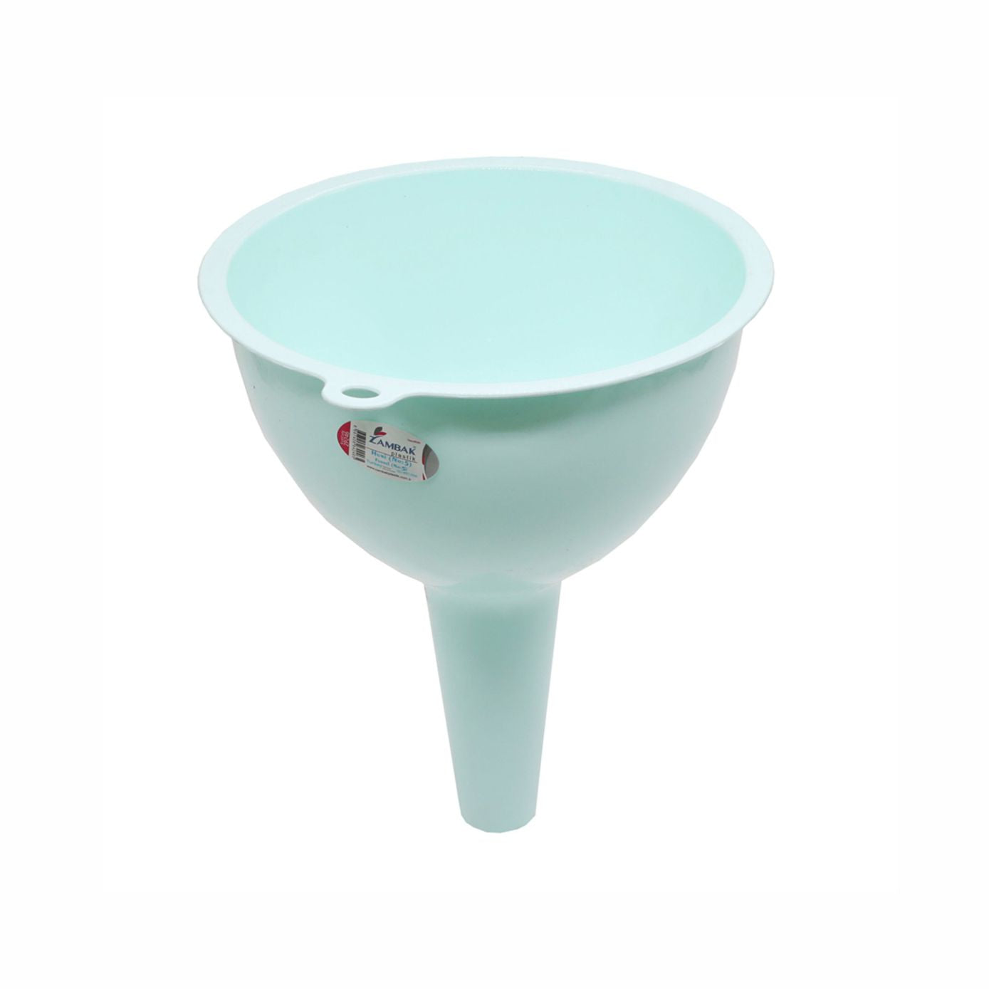 Zambak Plastik Huni Funnel, ideal for transferring liquids and dry materials