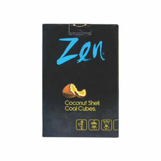 Zen coconut shell coal cubes 1 KG pack offers natural, eco-friendly coals