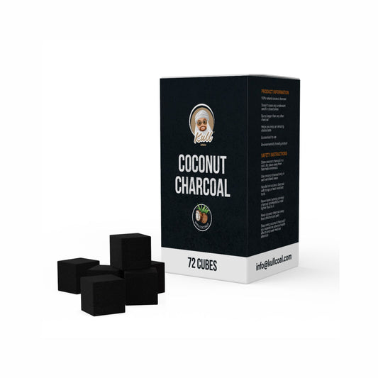 Kull's Coconut Charcoal  high-quality 72 cubes