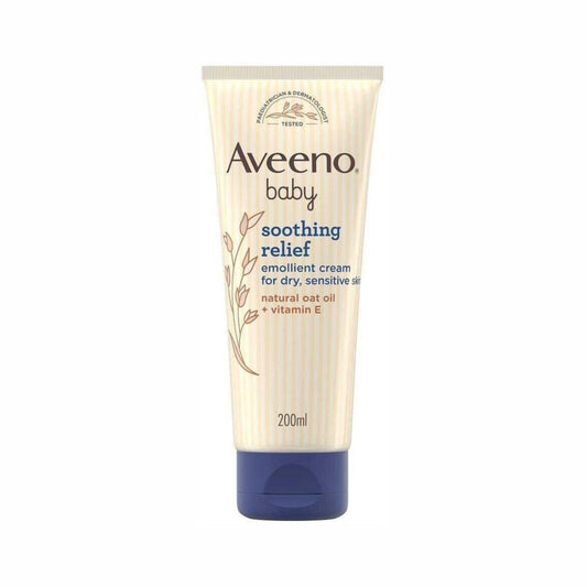 Aveeno Baby Soothing Relief Emollient Cream 200ml