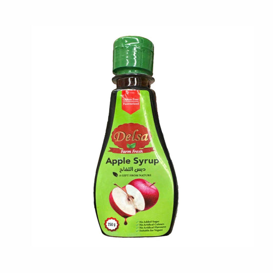 Delsa Apple Syrup 250 gram,  rich flavor. Perfect for drizzling on pancakes....