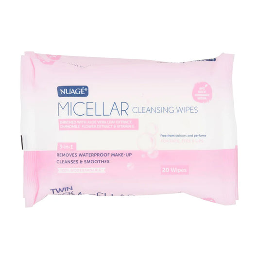 Nuage 3 in 1 Micellar Cleaning 20 Wipes