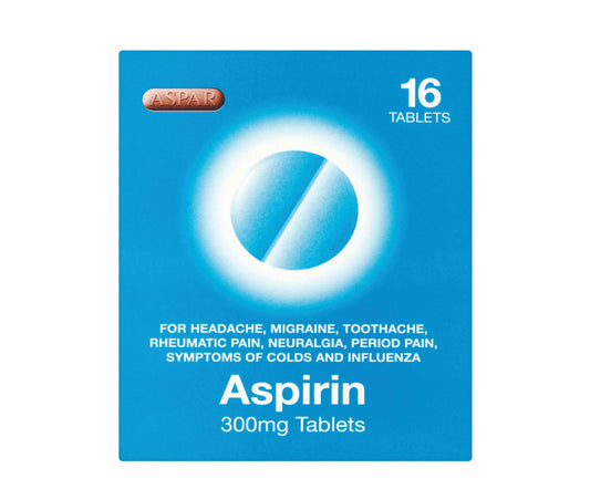 Aspar Aspirin 16 Tablets