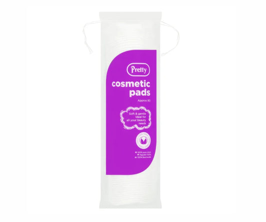 Pretty Cosmetic Pads (80 Per Pack)