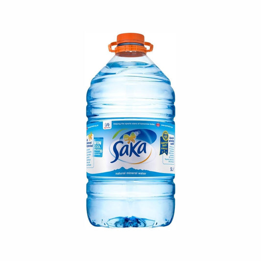 Saka Still Natural Mineral Water Water 5 Litre Bottle